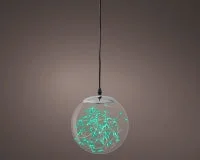 80 Green Micro LED Hanging Ball