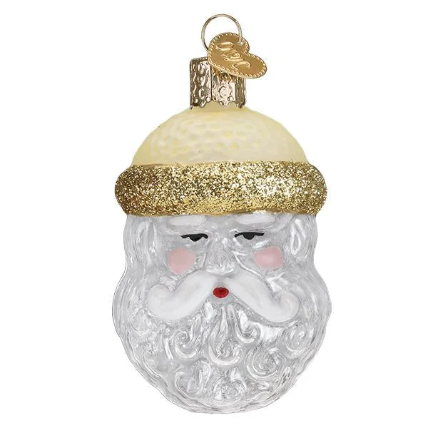 Crystal Santa Ornament - Old World Christmas