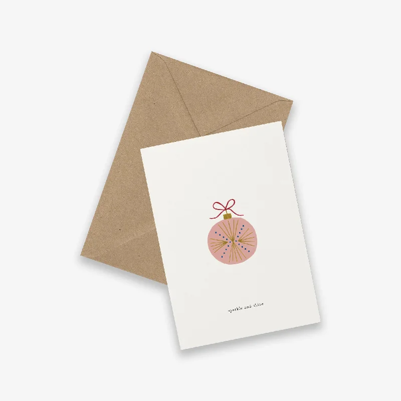 GREETING CARD // CHRISTMAS ORNAMENT