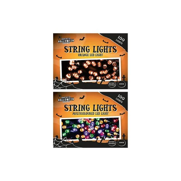 Halloween String Lights Multi Coloured