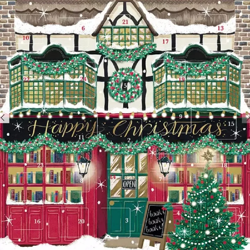 “Happy Christmas” Christmas Shop Advent Card