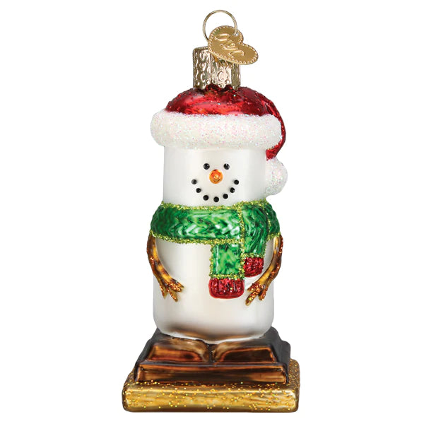 S'mores Snowman Ornament - Old World Christmas