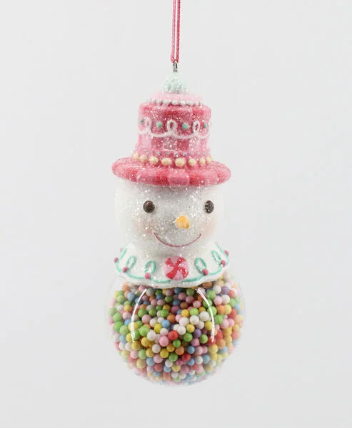 Snowman Bubblegum Orn (29-29308)