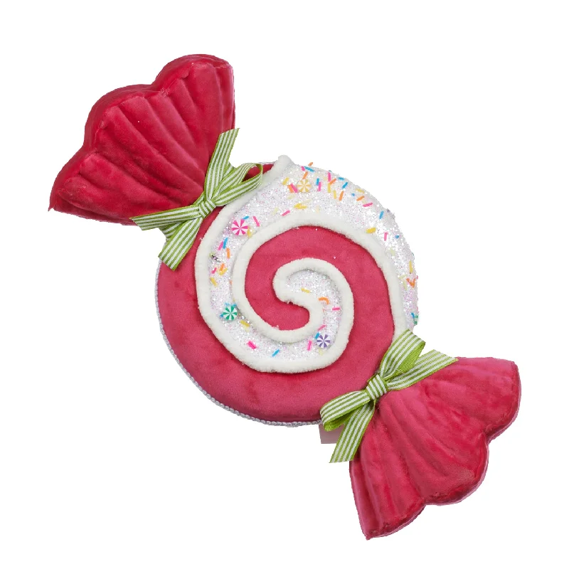 Swirl Dark Pink Candy Display 36cm (T 78069) - See description